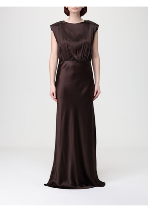 Dress SEMICOUTURE Woman color Cocoa