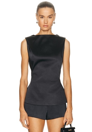 EAVES Gimle Top in Black - Black. Size XL (also in L, M, XXS).