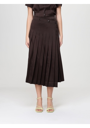 Skirt SEMICOUTURE Woman color Cocoa