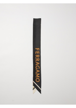 Neck Scarf FERRAGAMO Woman color Black