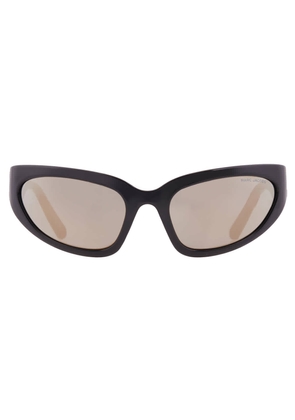 Marc Jacobs Bronze Mirror Wrap Ladies Sunglasses MARC 738/S 008A/JO 61