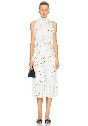 A.L.C. Simona Dress in Cream & Black - Black,White. Size 2 (also in 0, 4, 6, 8).