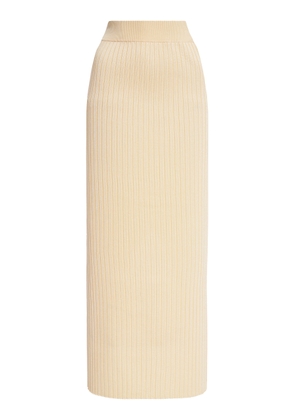 Jil Sander Ribbed-Knit Midi Skirt - Moda Operandi