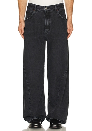 AGOLDE Twist Jean in Ikon - Black. Size 29 (also in 28, 30, 31, 32, 33, 34, 36).