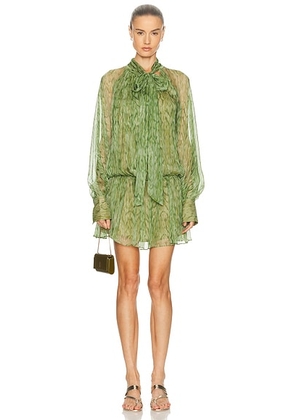 Alexis Hailey Dress in Verdelis - Green. Size XS (also in S, M, L).