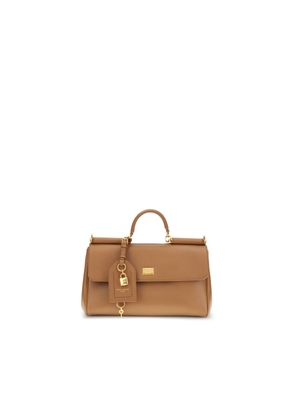 Dolce & Gabbana My Sicily Handbag - Caramel Calf Leather