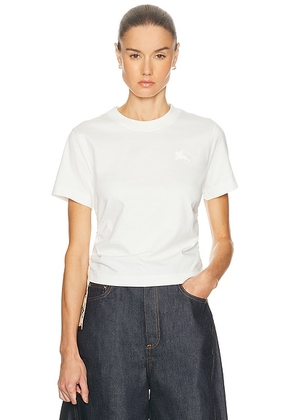 Burberry Short Sleeve T-Shirt in Chalk - White. Size M (also in L, S, XL, XS).