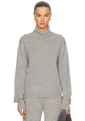 Eterne Keaton Cashmere Sweater in Grey - Grey. Size XS/S (also in M/L).