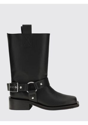 Boots GANNI Woman color Black