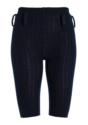 Prada Ribbed-Knit Cotton Shorts - Moda Operandi