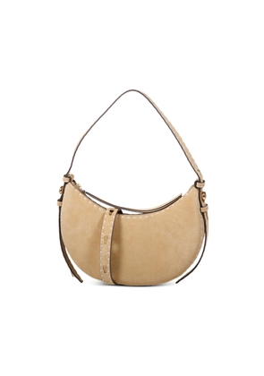 Tory Burch Romy Half Moon Leather Shoulder Bag