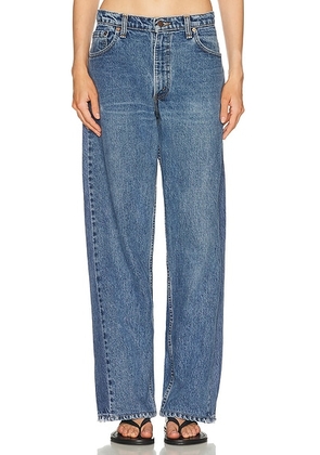 Aligrace 90's Trouser Wide Leg Jeans in Medium Dark - Blue. Size 26 (also in 28, 29, 30).