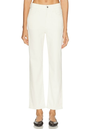 Citizens of Humanity Caia High Rise Straight Pants in Plaster - Cream. Size 23 (also in 24, 25, 26, 27, 28, 30, 31, 32, 33).
