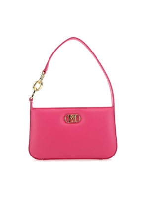 MCM Fuchsia Nappa Shoulder Bag