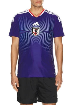 Adidas Originals JFA Japan 26 27 Home World Cup Jersey in Japan Blue & Ash Blue - Royal. Size M (also in L, S, XL/1X, XS).