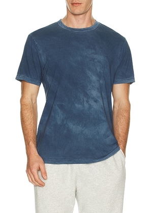 COTTON CITIZEN Classic Crew in Vintage Winterlake - Blue. Size M (also in S, XL/1X).