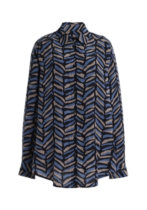 Matteau Silk Shirt - Moda Operandi