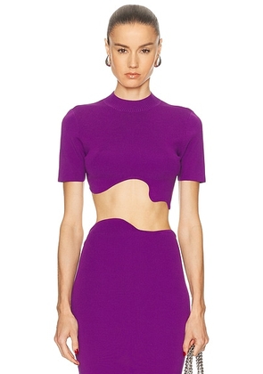 Christopher Esber Maparadita Top in Pelisse - Purple. Size XS (also in ).
