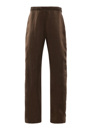 The Row Miros Cupro Straight-Leg Pants - Moda Operandi