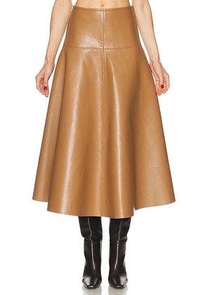 Citizens of Humanity Vita Maxi Skirt in Pale Toffee - Tan. Size 24 (also in 23, 25, 26, 27, 28, 29, 30, 31, 32, 33).