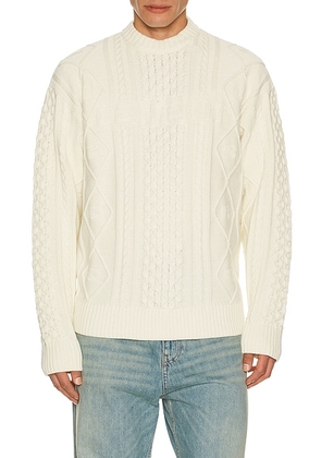 Carhartt WIP Shawn Sweater in Natural - Cream. Size M (also in S, XL/1X).