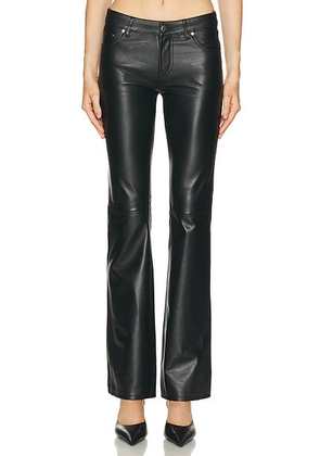 EB Denim Maria Mid Rise Bootcut in Black - Black. Size 28 (also in 24).