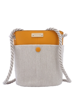 Chloe Ladies Sunflower Yellow Small Key Bucket Bag