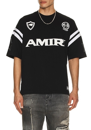 Amiri Sport Oversized Tee in Black - Black. Size M (also in ).
