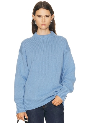 Amiya Ursa Cashmere Sweater in Light Blue - Baby Blue. Size S (also in M).