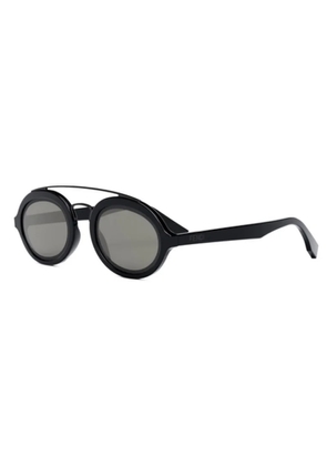 Fendi Smoke Oval Mens Sunglasses FE40094I 01A 52