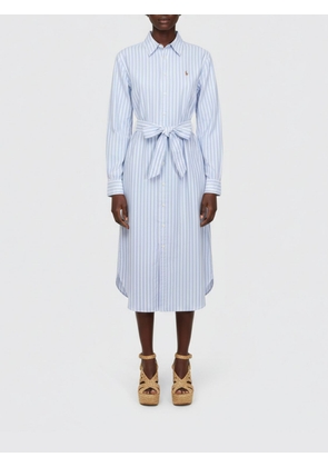 Dress POLO RALPH LAUREN Woman color Blue