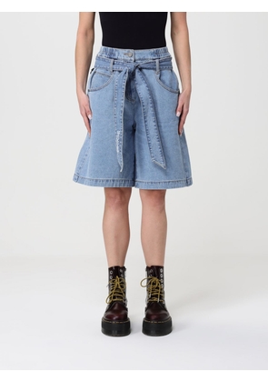 Shorts PINKO Woman color Denim