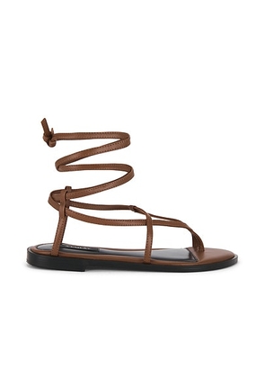 A.EMERY Kir Sandal in Cognac - Cognac. Size 36 (also in 35).