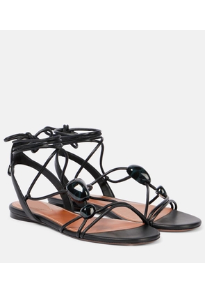 Zimmermann Gleam leather sandals