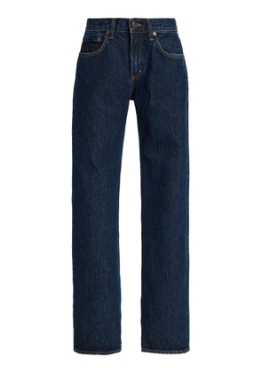 Agolde Rigid Low-Rise Slim Jeans - Moda Operandi