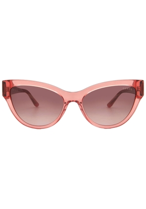 Guess Bordeaux Gradient Cat Eye Ladies Sunglasses GU00112 72T 56