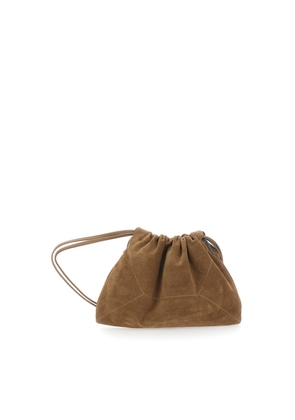 Brunello Cucinelli Suede Pouch Bag