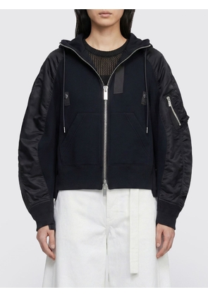 Sweatshirt SACAI Woman color Black