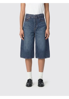 Shorts SACAI Woman color Blue