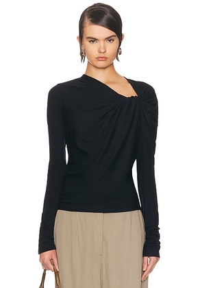 A.L.C. Lizzy Top in Deep Navy - Navy. Size S (also in L, M, XS).