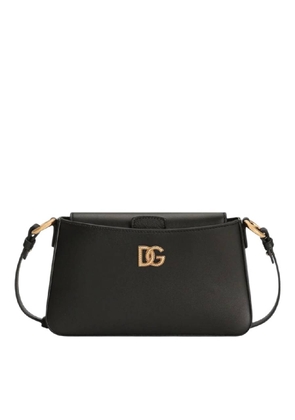 Dolce And Gabbana Mini Calfskin Black Phone Bag