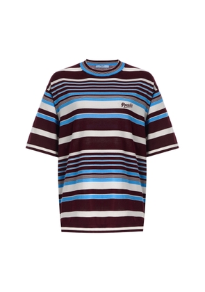Prada Striped Cotton T-Shirt - Moda Operandi