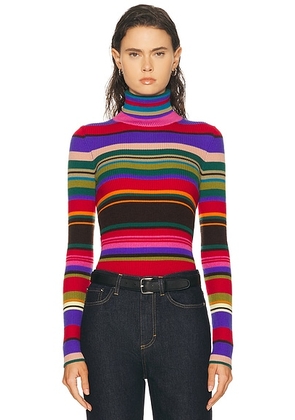 Acne Studios Kila Top in Red & Purple - Red,Purple. Size L (also in XS).