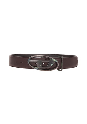 Diesel B-1dr Metal Loop Belt in Multi - Brown. Size 105 (also in 100, 110, 85, 90).