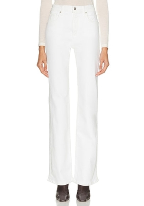 Citizens of Humanity Lilah High Rise Boot Jeans in Soft White - White. Size 25 (also in 24, 26, 27, 28, 29, 30, 31, 32, 33, 34).