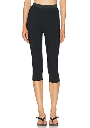 Coperni Cycling Capri Pant in Black - Black. Size M (also in L, S).