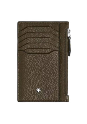Montblanc Grain Leather 8cc Zip Card Holder