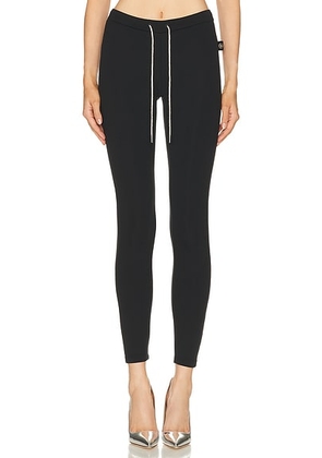 AREA Brunch Leggings in Black - Black. Size S (also in XS).