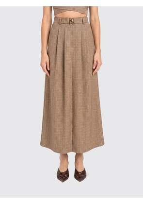 Skirt TWINSET ACTITUDE Woman color Brown