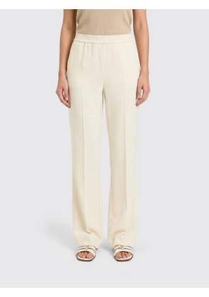 Pants TWINSET Woman color Yellow Cream